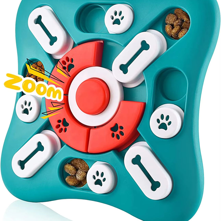 Dog Puzzle Toys for IQ Training & Mental Enrichment, Interactive Dog Toys for Large Medium Small Dogs，Dog Treat Puzzle Dispensin