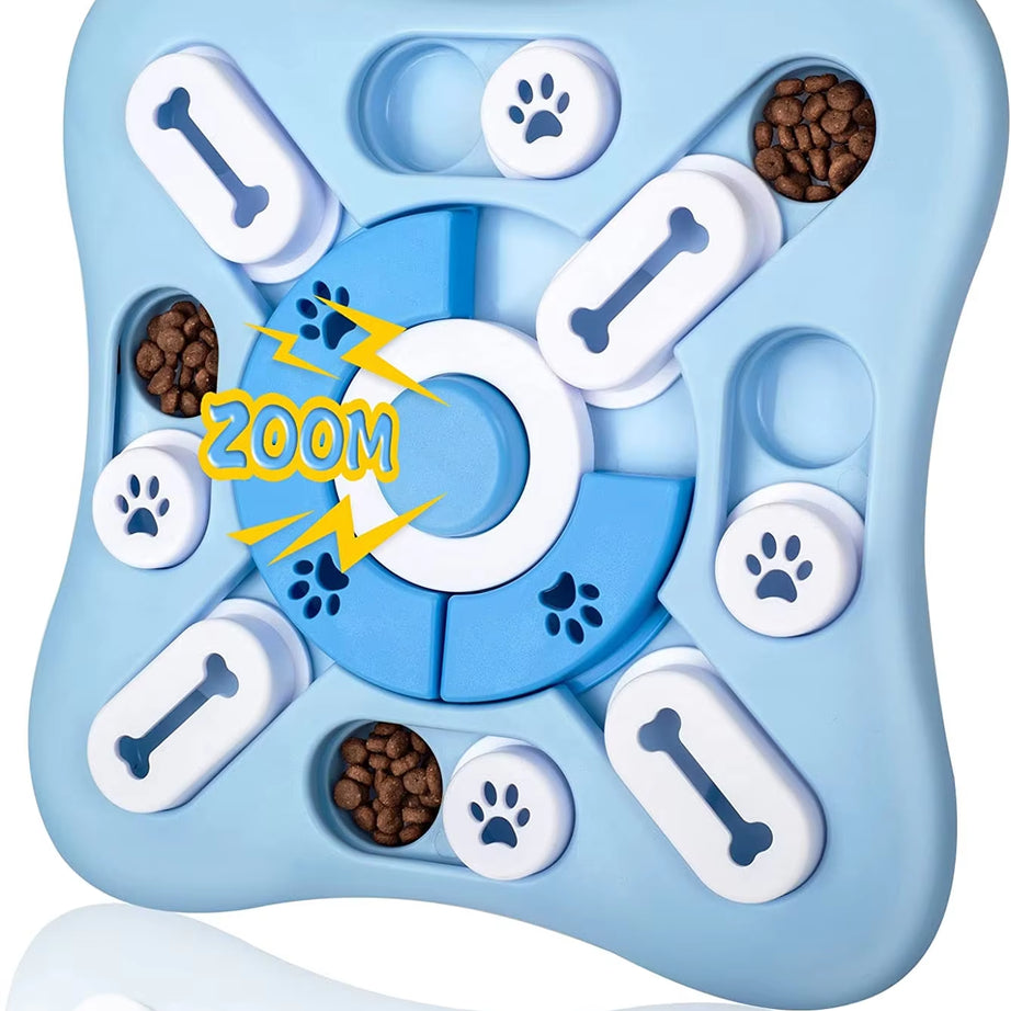 Dog Puzzle Toys for IQ Training & Mental Enrichment, Interactive Dog Toys for Large Medium Small Dogs，Dog Treat Puzzle Dispensin