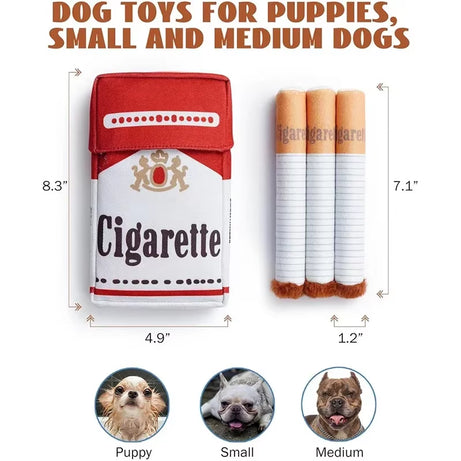 Interactive Cigarettes Dog Toy
