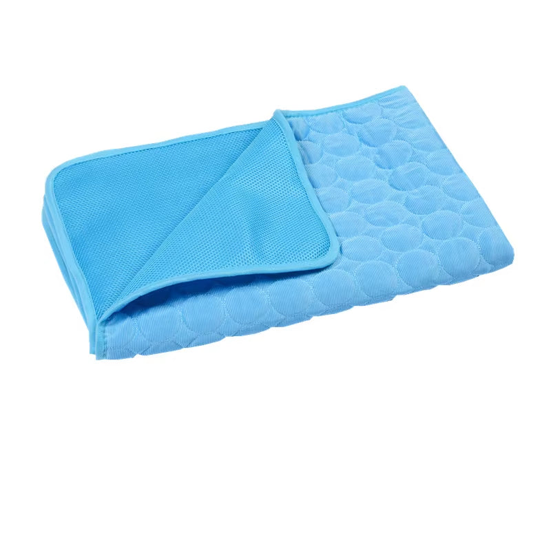 Cooling Dog Mat for Summer, Breathable, Washable, Pet Bed