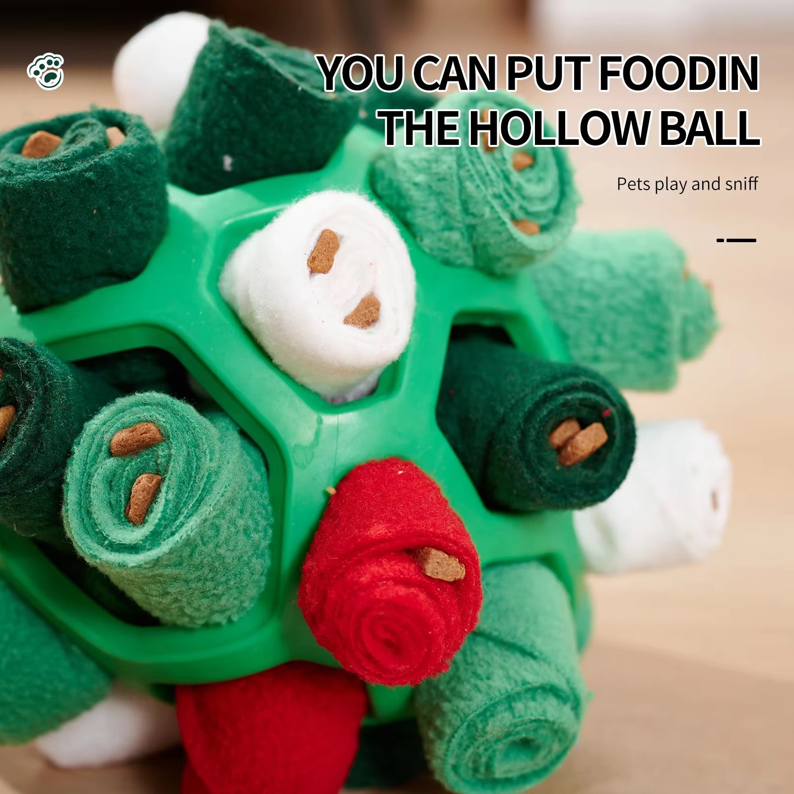 Pet Sniffing Ball Toy for Dogs, Food Puzzle