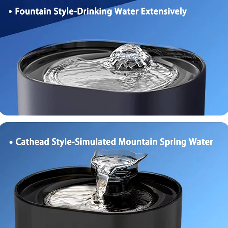 Cat Water Fountain USB Electric Pump Auto Recirculate Filtration
