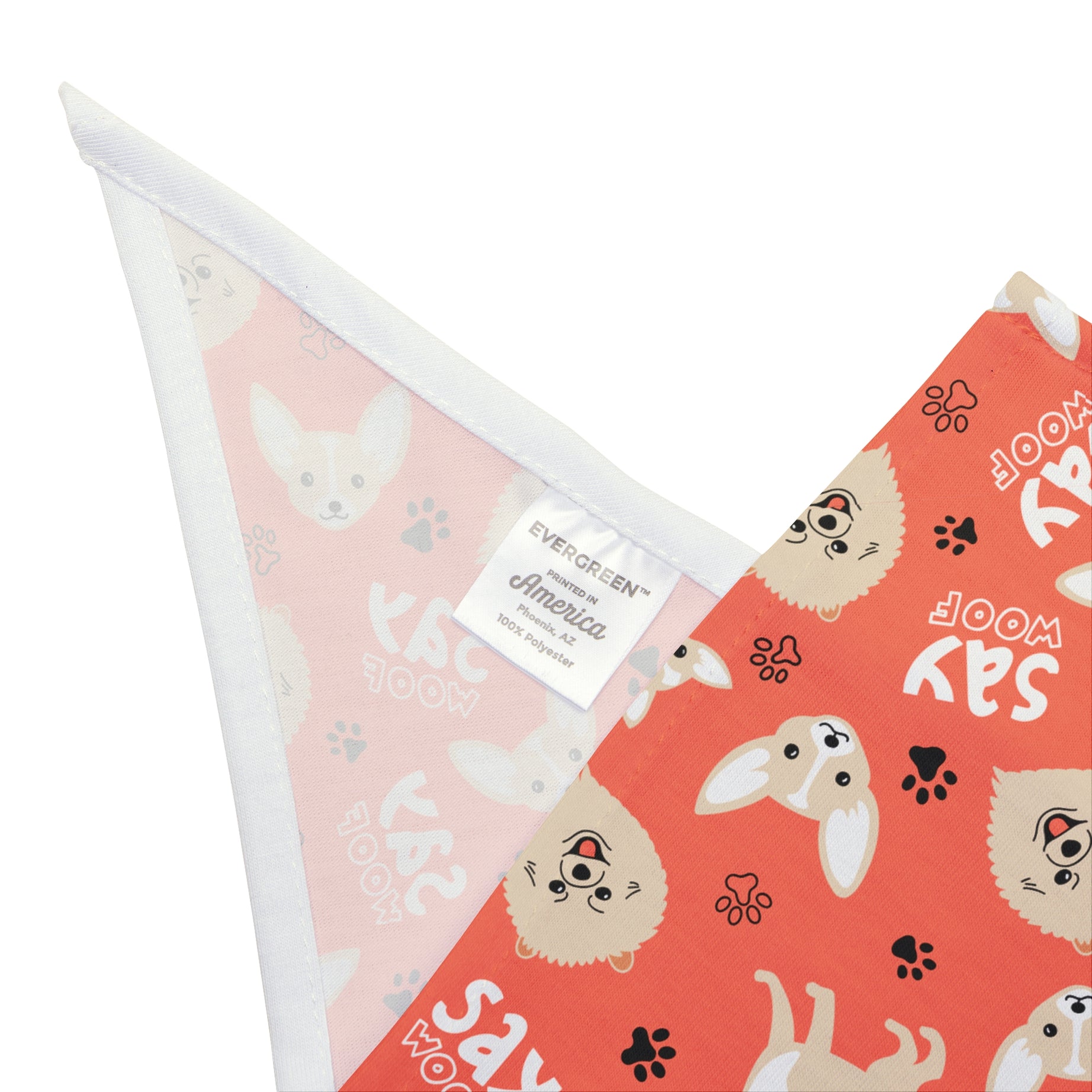 Dog Say Woof Pattern 1 – Perfect for Pet Lovers and Celebrations!