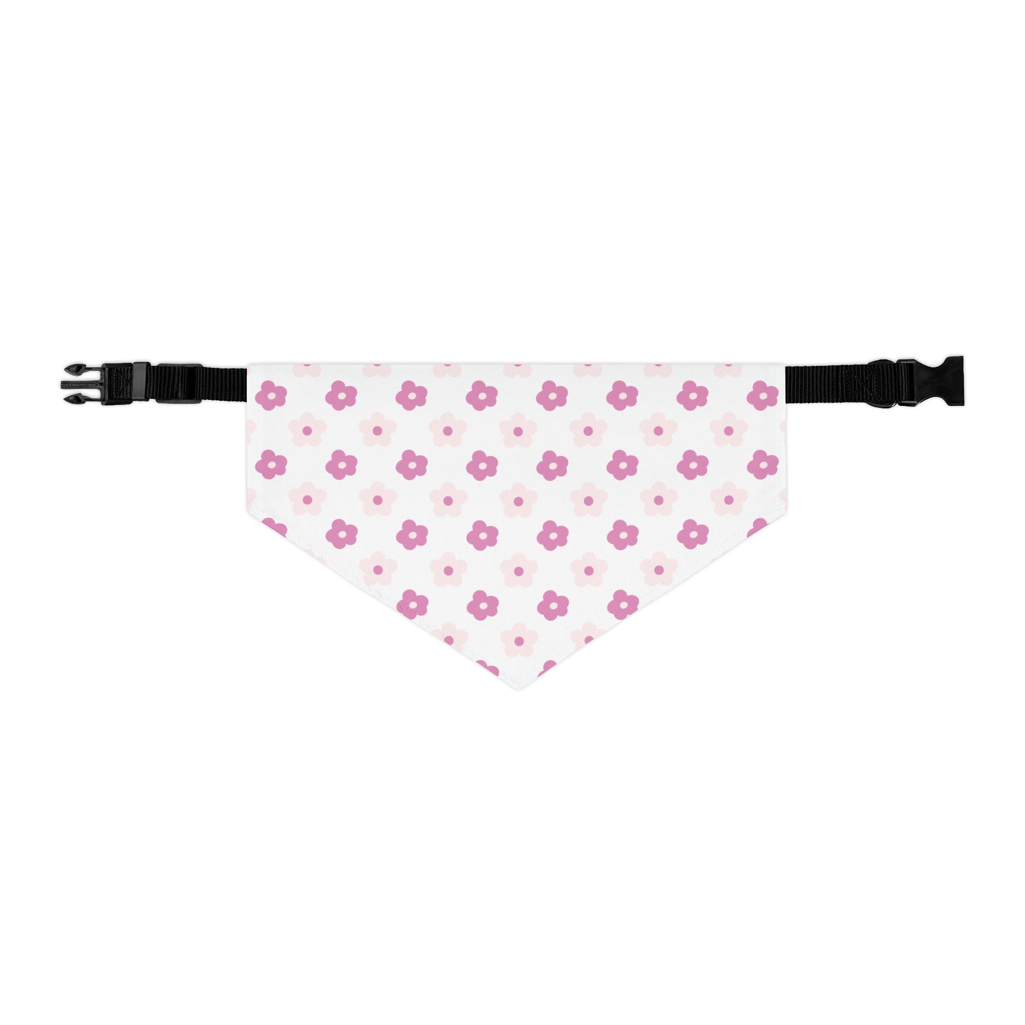 Flower Pattern 1 Pet Bandana Collar for Dogs