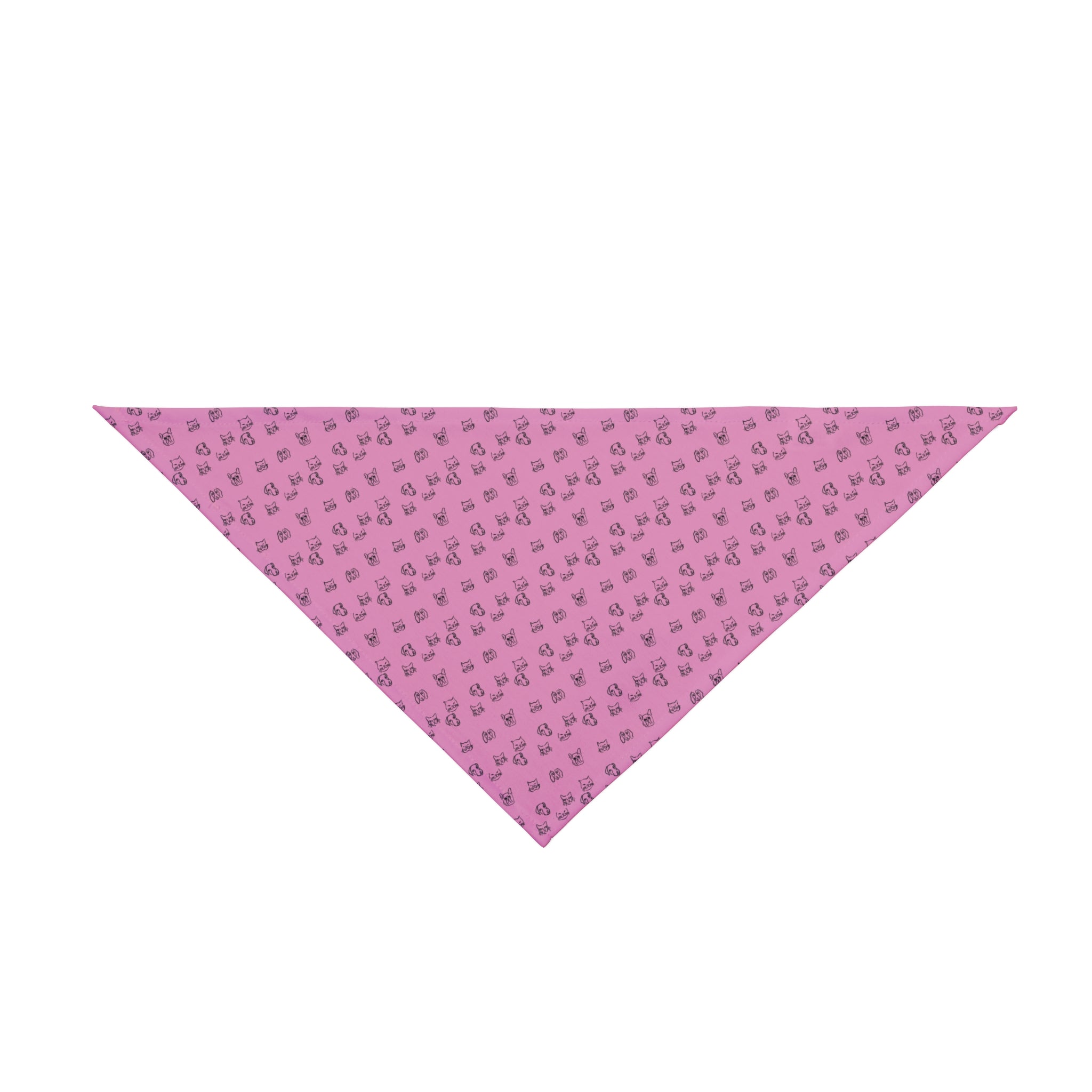 Cute Pink Pet Bandana – Perfect for Dogs & Cats, Stylish Accessory for Any Occasion
