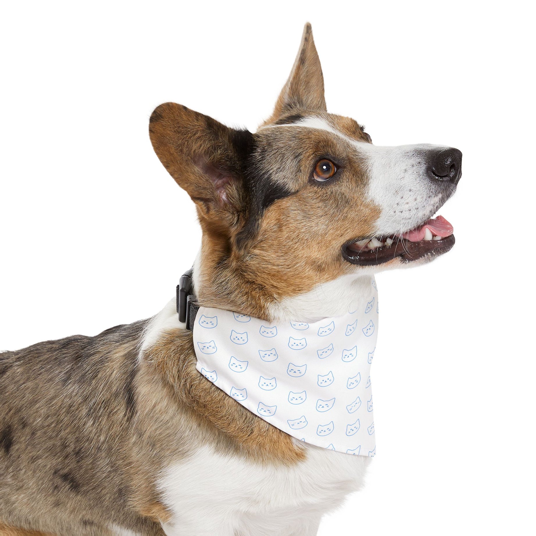 Cute Cat Pattern Pet Bandana Collar for Dogs and Cats - Perfect for Pet Lovers