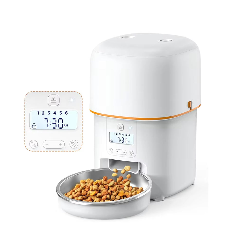 2L Smart Wifi Pet Feeder, 5V USB, Video for Cats & Dogs