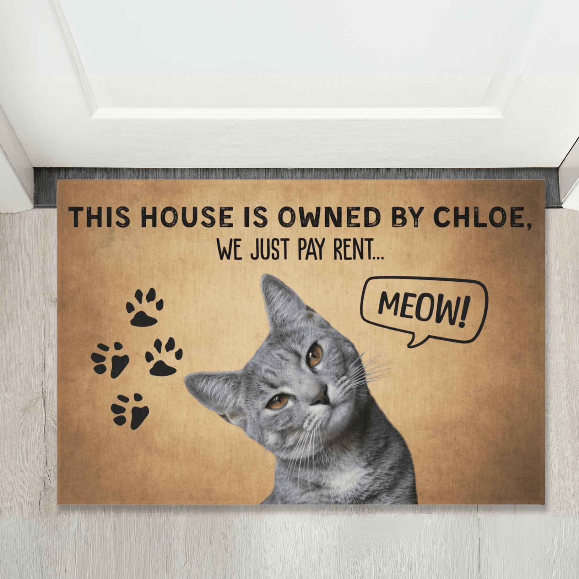 Custom Outdoor Pet Rug