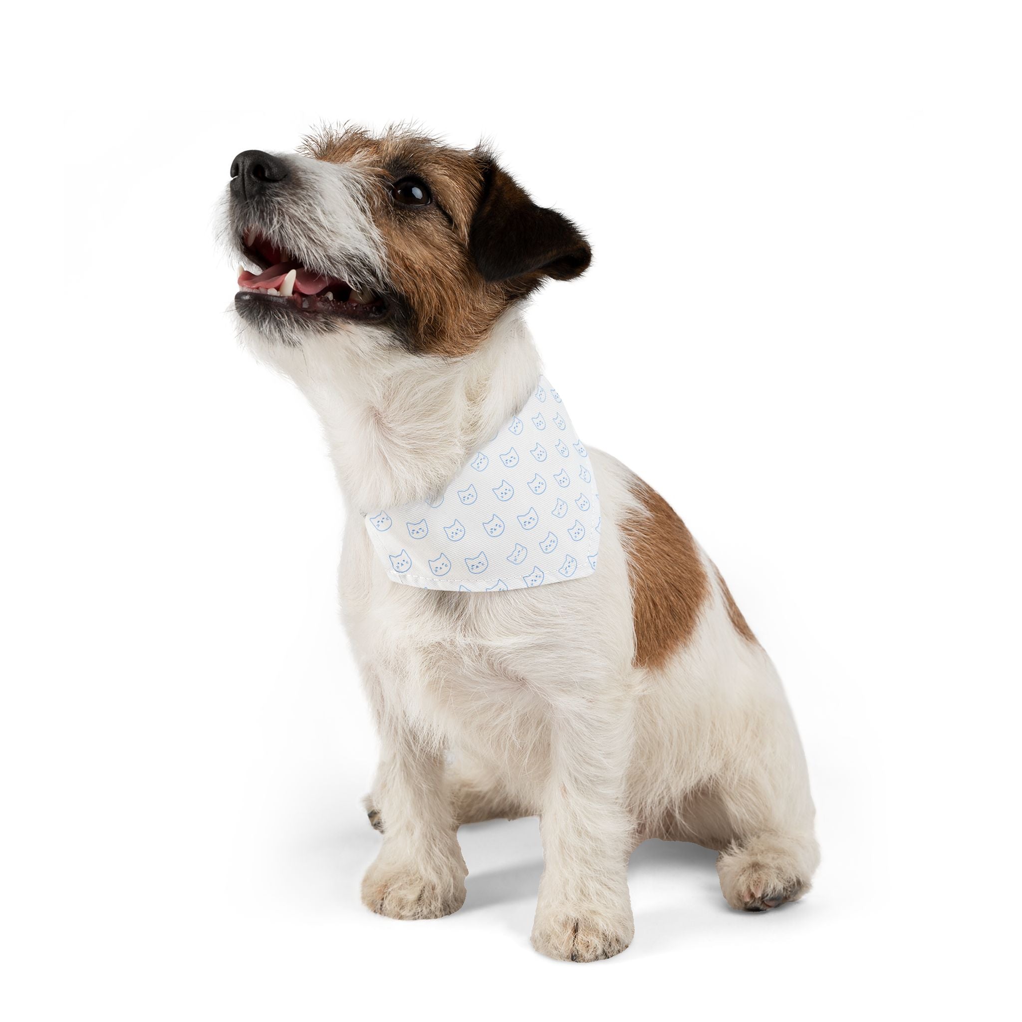 Cute Cat Pattern Pet Bandana Collar for Dogs and Cats - Perfect for Pet Lovers