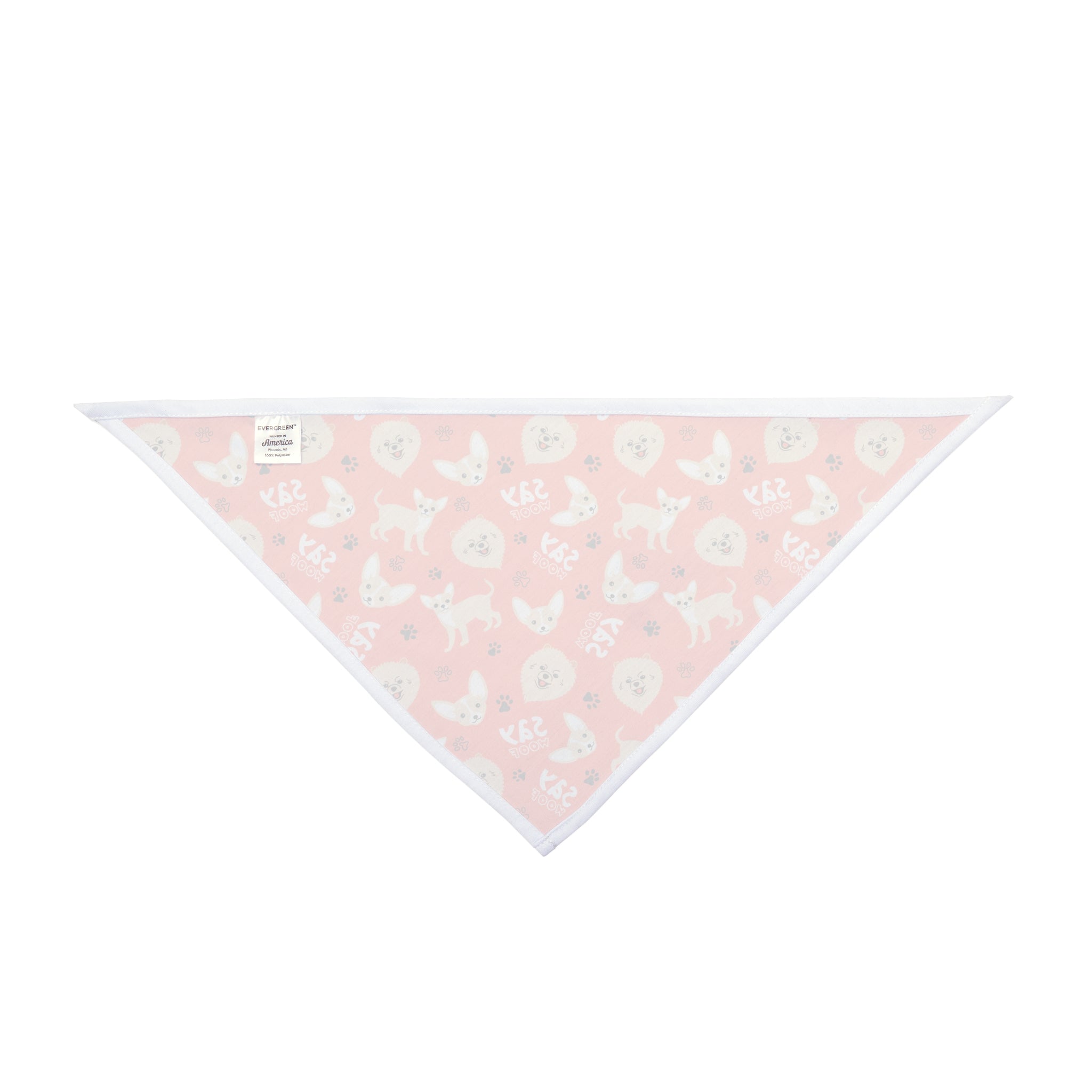 Dog Say Woof Pattern 1 – Perfect for Pet Lovers and Celebrations!