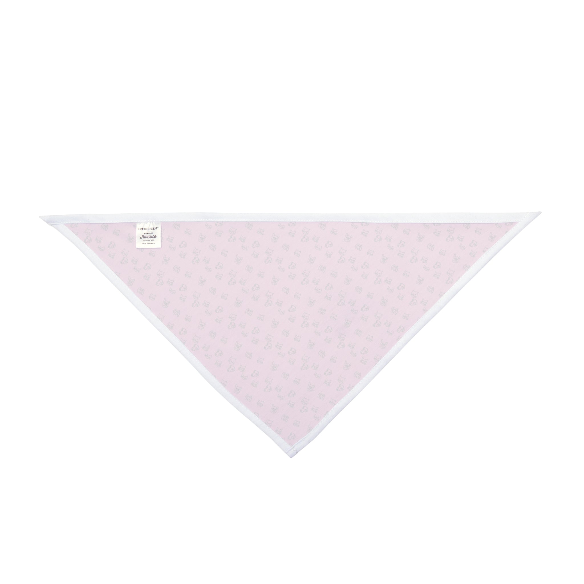 Cute Pink Pet Bandana – Perfect for Dogs & Cats, Stylish Accessory for Any Occasion