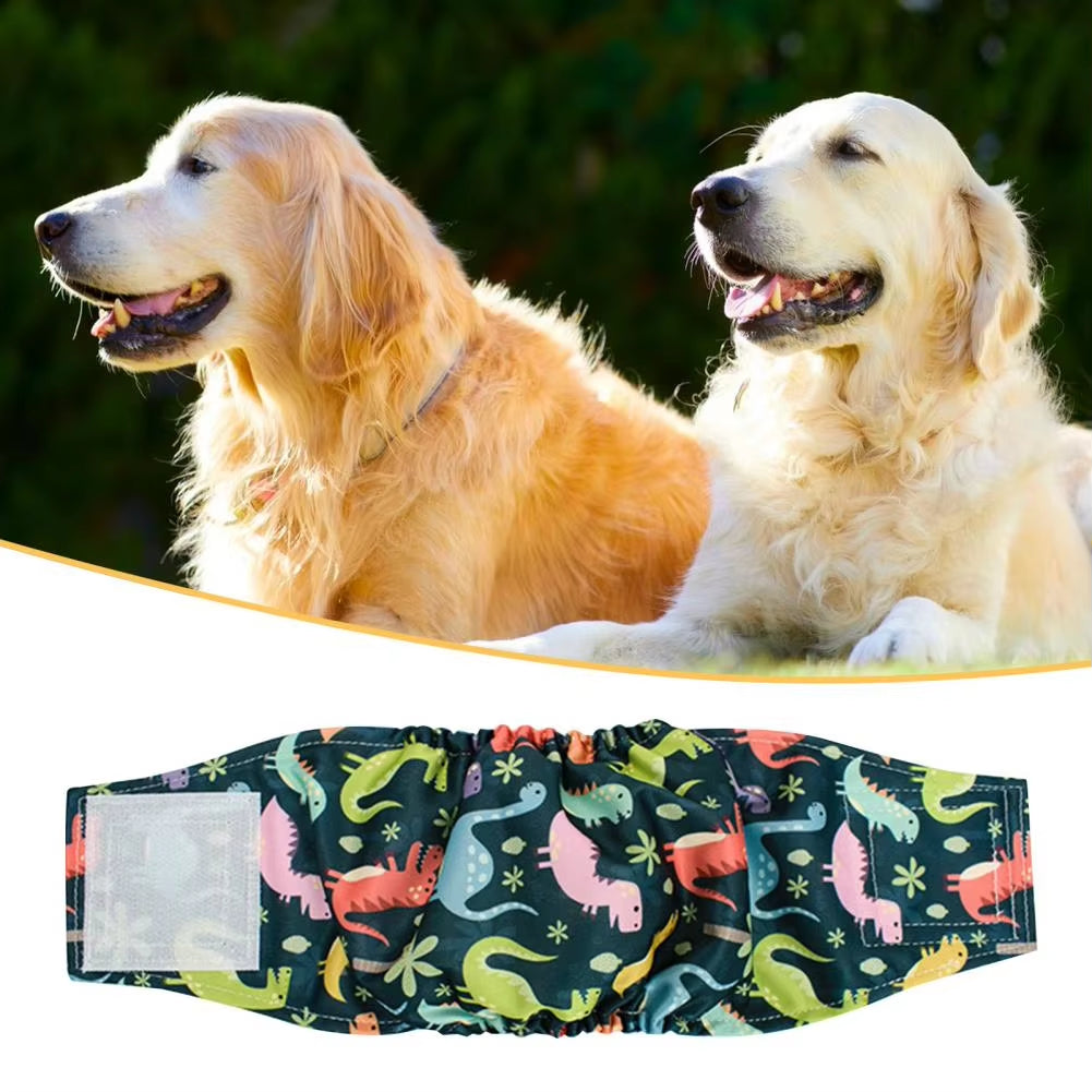 Adjustable Leakproof Male Dog Belly Band Diapers