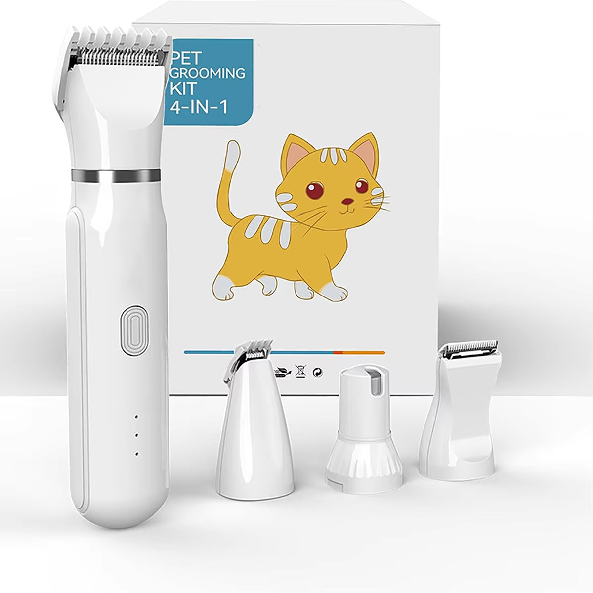 Pet 4-In-1 Pet Grooming Kit