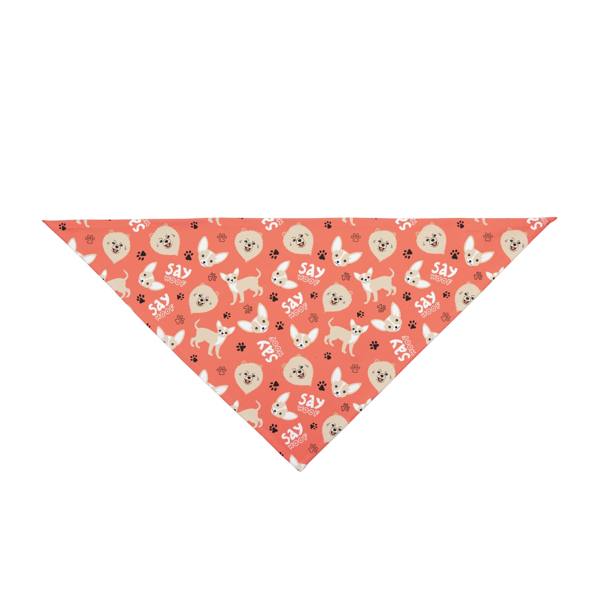 Dog Say Woof Pattern 1 – Perfect for Pet Lovers and Celebrations!