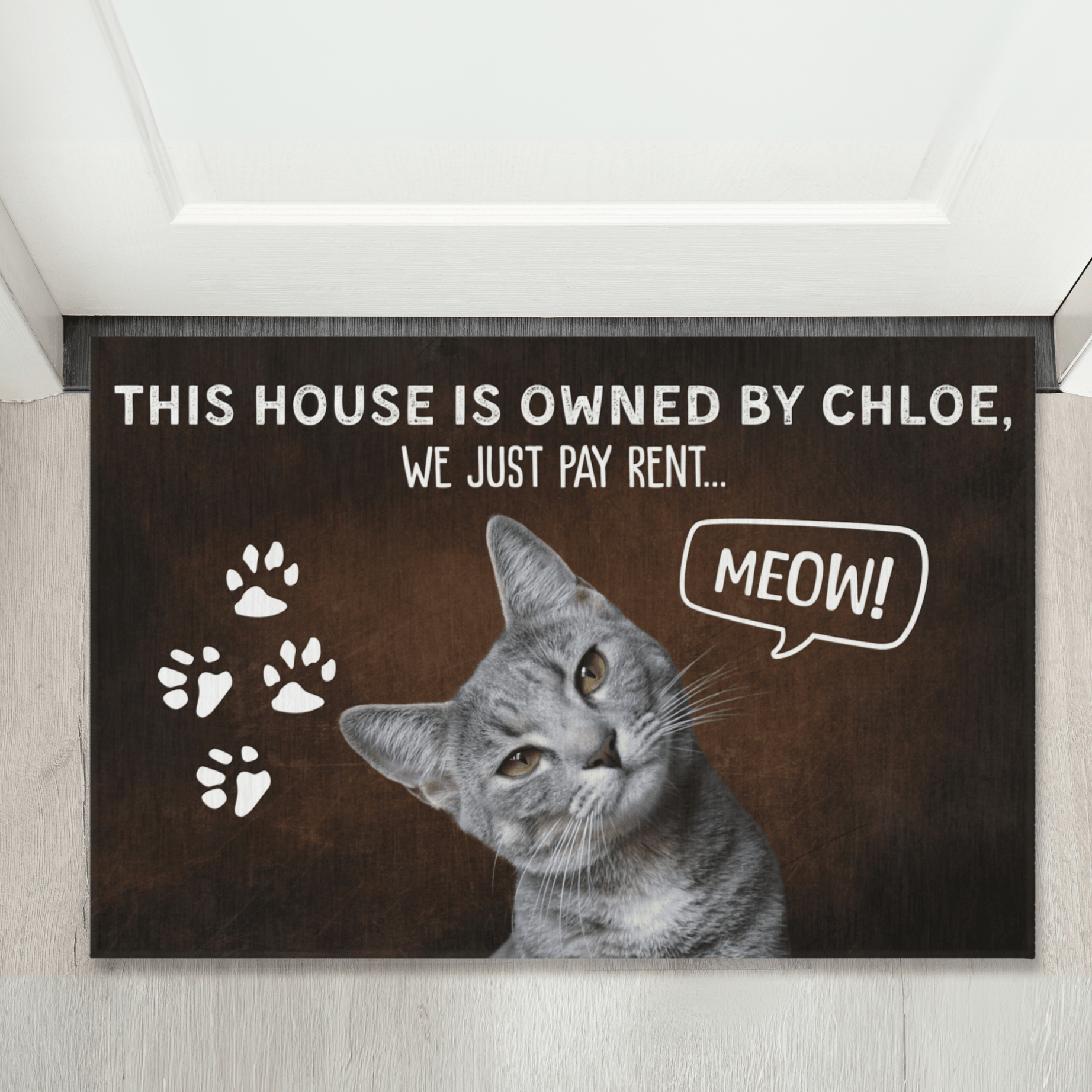 Custom Outdoor Pet Rug