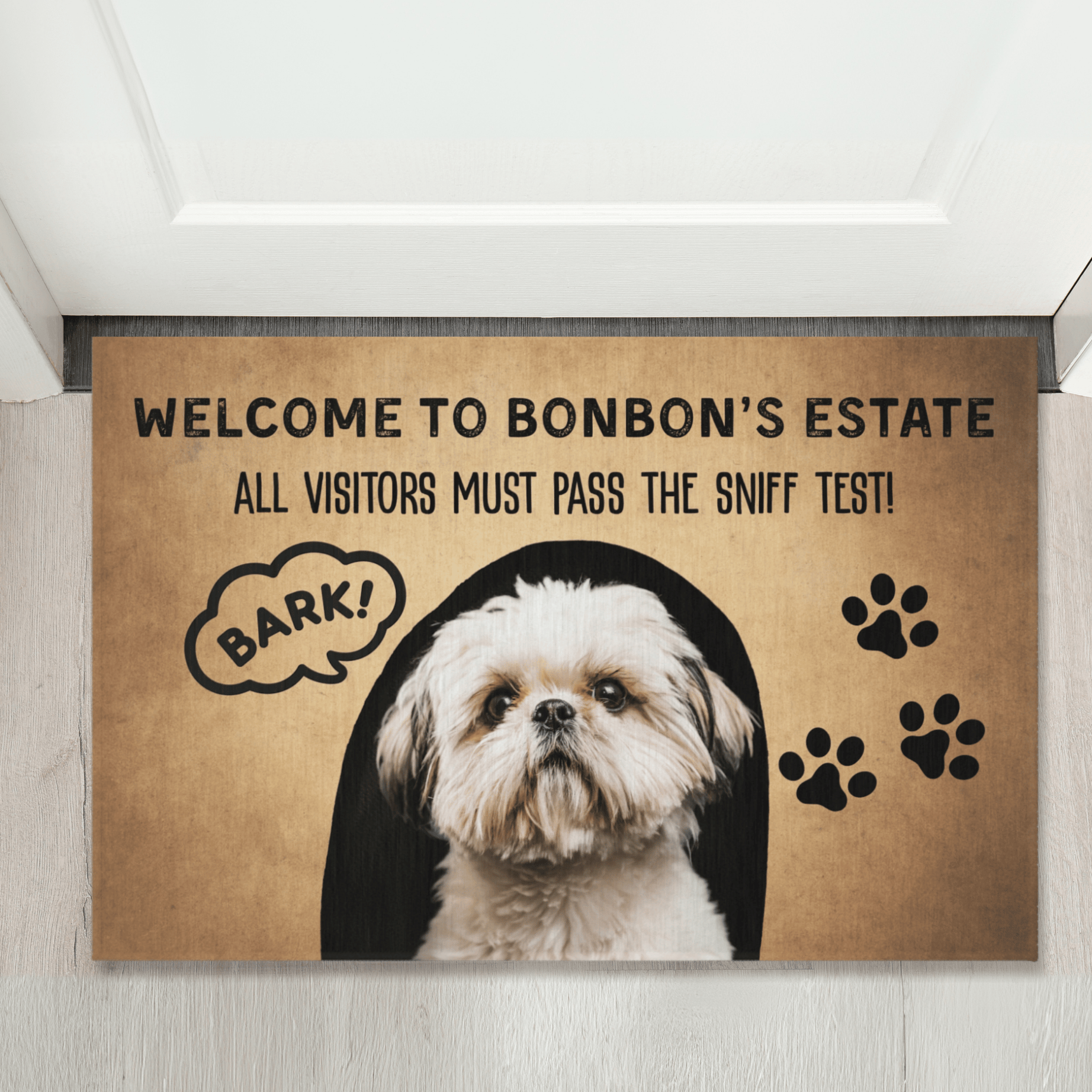 Custom Outdoor Pet Rug