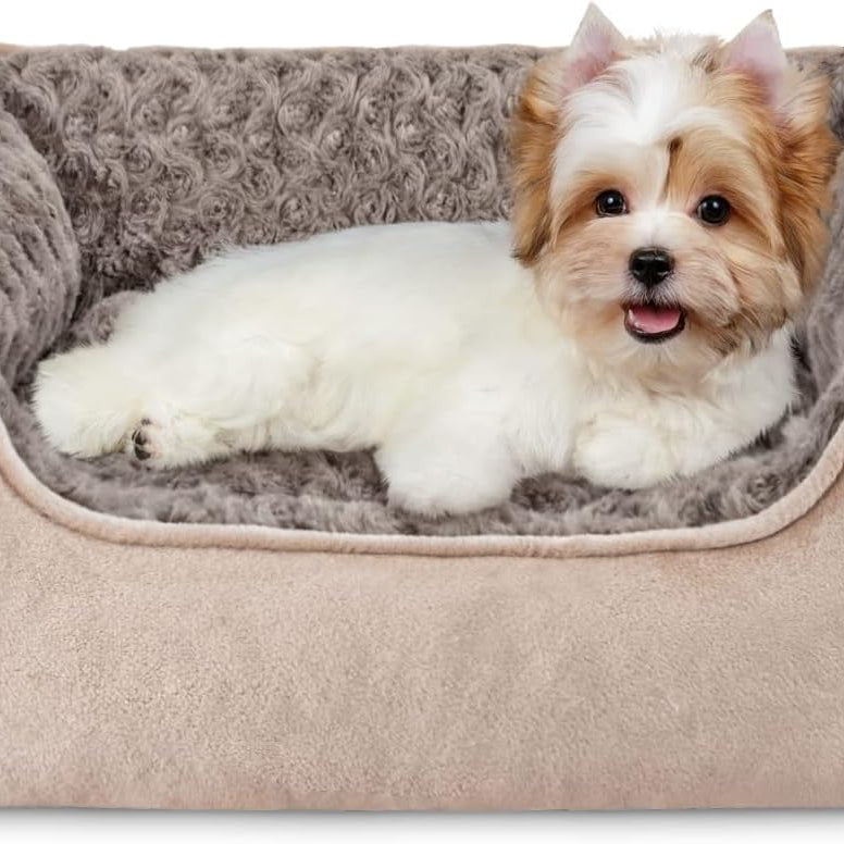 Rectangle Dog Bed for Large Medium Small Dogs Machine Washable