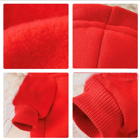 Security Dog Hoodie - Warm, Fashionable Pet Clothes for All Sizes