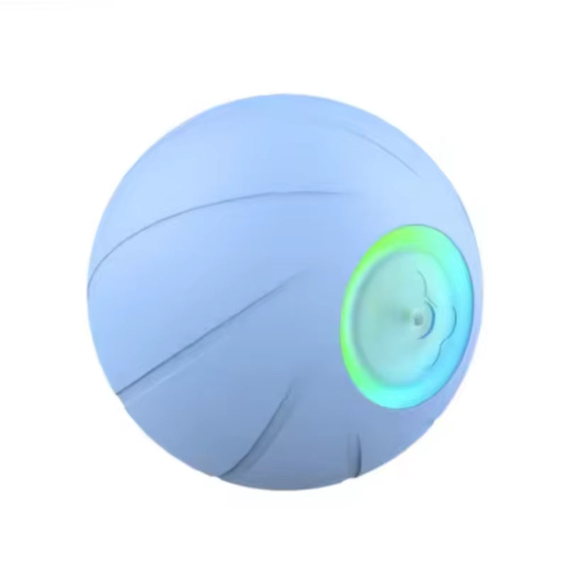Smart USB Charging Interactive Dog Toy Ball with LED Flashing