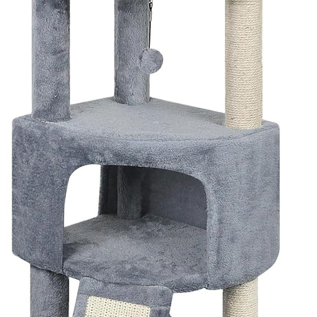 Cat Tree Tower with Big Cat Condo for Indoor Cats, Cat Tower