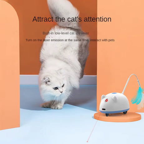 Smart Cat Toy Self-pleasure, Obstacle Avoidance, Teases & Relieves