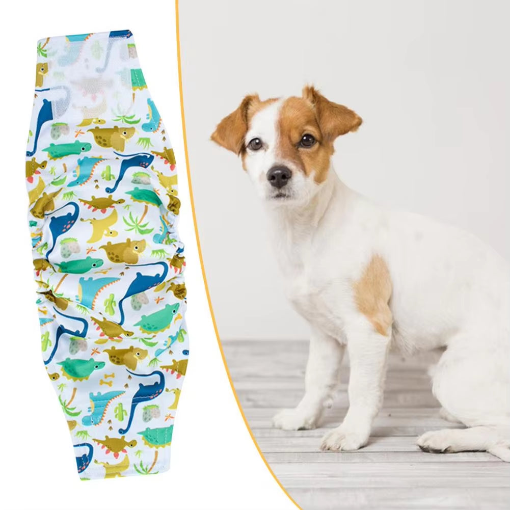 Adjustable Leakproof Male Dog Belly Band Diapers