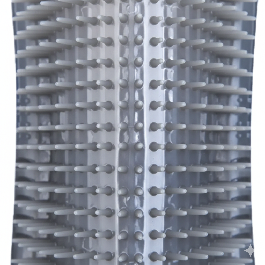 Cat Corner Scrubber & Massager – Scratching Brush Comb