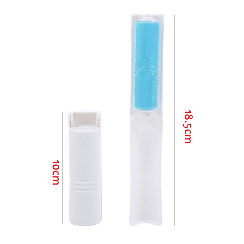 Sticky Lint Roller with Cover – Reusable Pet Hair Remover