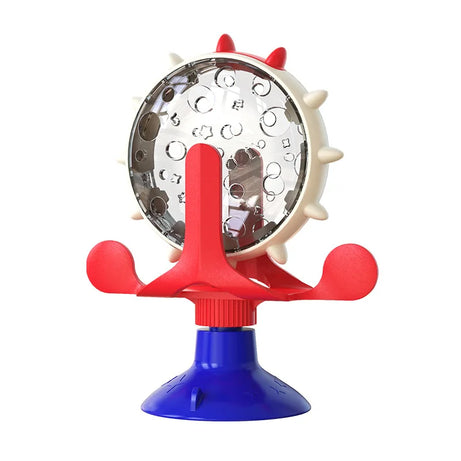 Interactive Pet Feeder Wheel – Slow Food Training Toy for Dogs & Cats