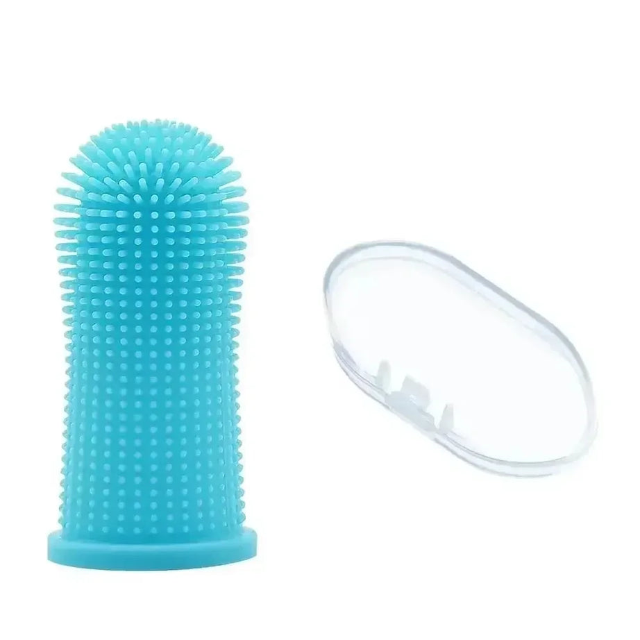 3/1Pcs Pet Finger Toothbrush for Cats & Small Dogs Teeth