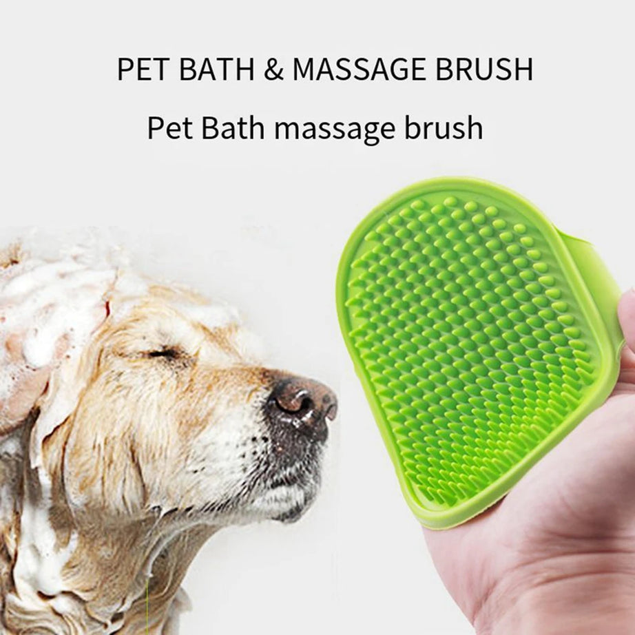 Pet Cleaning Brush Gloves for Dogs & Cats, Grooming & Hair Remover