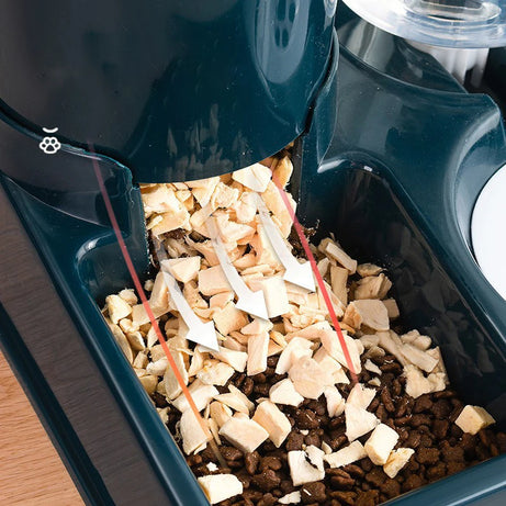 Automatic Cat Feeder & Water Dispenser – Large Capacity