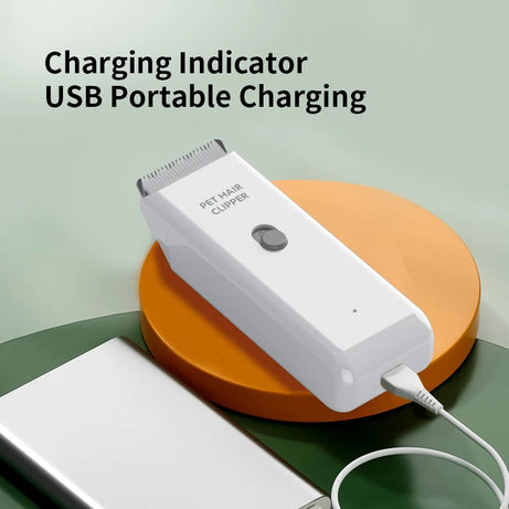 Cordless Dog Clipper Rechargeable Low-Noise Pet Grooming Trimmer