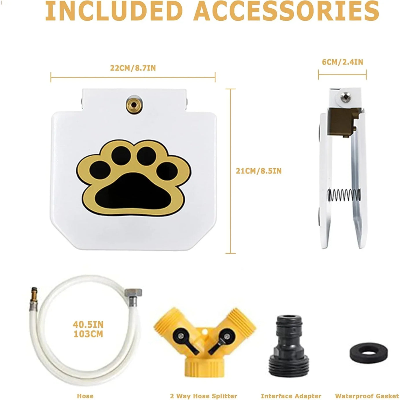  Dog Outdoor Step-On Drinking Fountain – Easy Paw Activated, Durable & Fresh Water