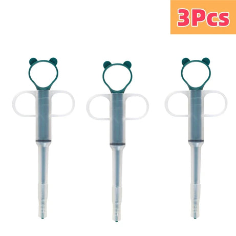 Pet Medicine Feeder Syringe for Cats, Soft Tip, Pill Shooter