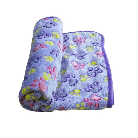 Soft Cartoon Pet Blanket – Warm, Fluffy & Cozy Mat