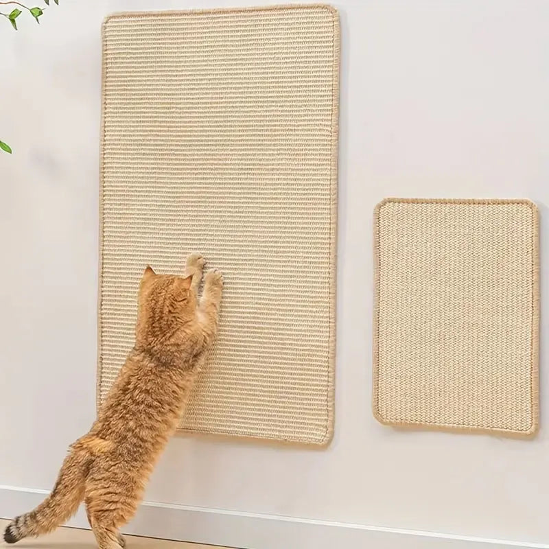 Natural Sisal Cat Scratcher Mat – Protects Floors & Furniture