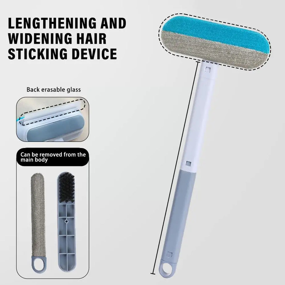 Multifunctional Glass & Pet Hair Cleaning Brush