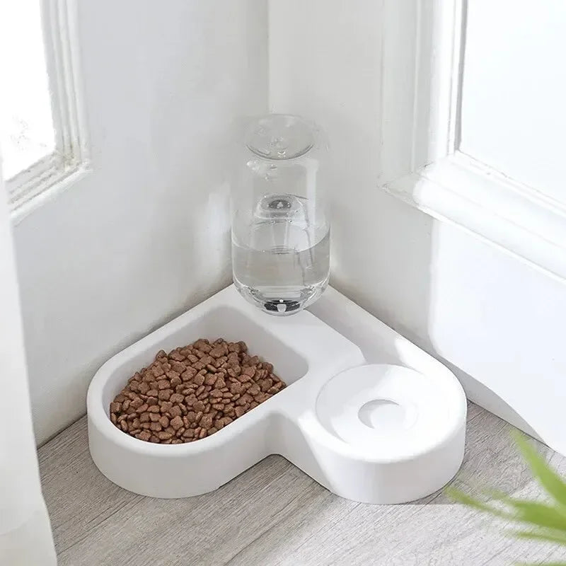 Automatic Pet Feeder and Water Fountain