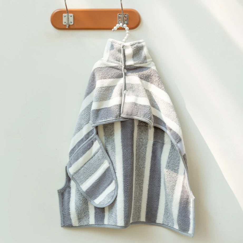 1PC Pet Bathrobe Quick-Dry Towel for Dogs & Cats, Absorbent