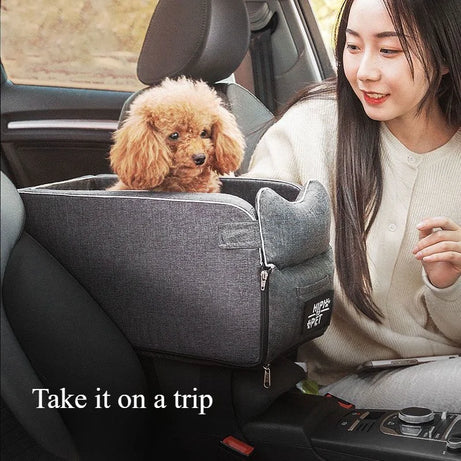 Safe & Comfy Dog Car Seats for Small Pets – Ideal for Travel