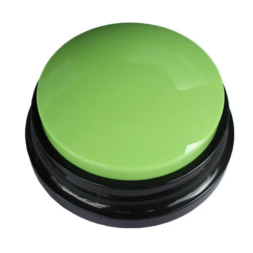 Dog Training Voice Button – 30s Recordable Pet Communication