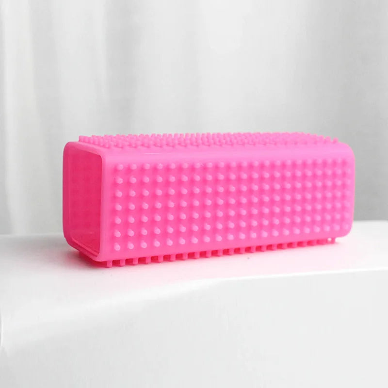 Silicone Pet Hair Remover Brush for Sofa, Car, Clothes