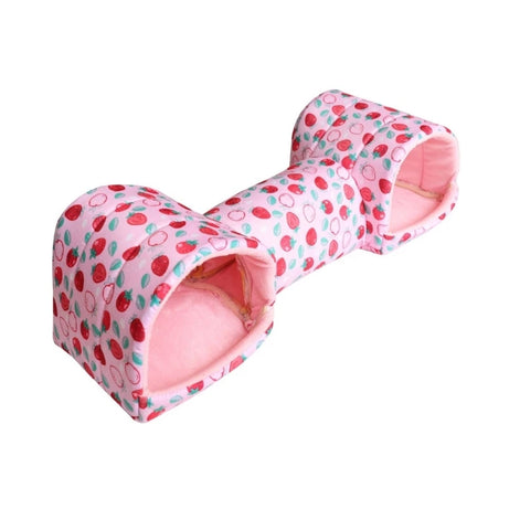 Soft Cave Hideaway Tunnel Bed for Hamsters, Mice & Rabbits