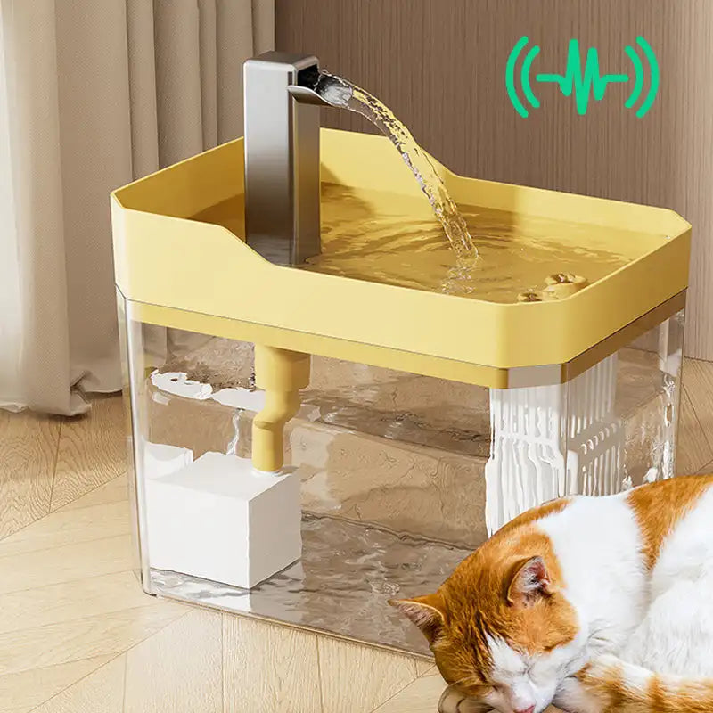 USB Cat Water Fountain 1.5L Quiet Auto Filter Dispenser
