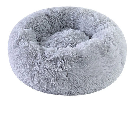 Winter Plush Pet Bed, Detachable & Washable, Cat/Dog Nest