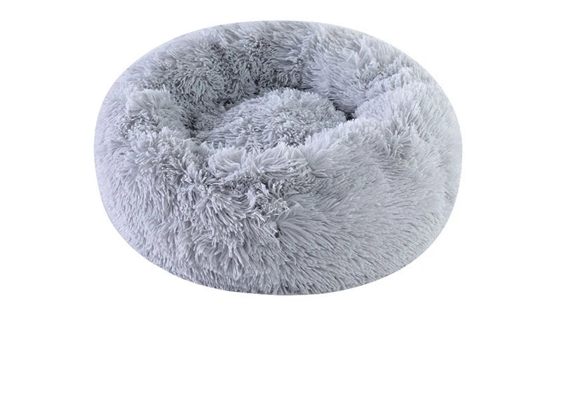 Winter Plush Pet Bed, Detachable & Washable, Cat/Dog Nest