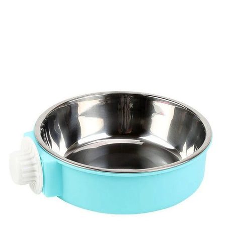 Crate Dog Bowl – Removable Stainless Steel Hanging Feeder