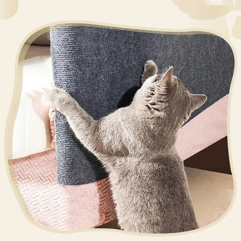 Cat Scratcher Mat | Self-Adhesive Sofa Protector | Cat Pad