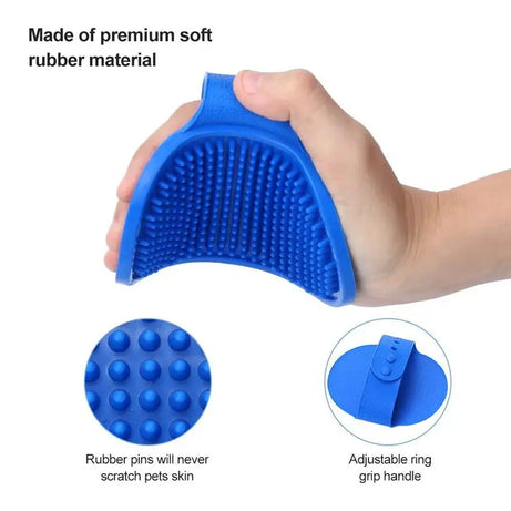 Pet Cleaning Brush Gloves for Dogs & Cats, Grooming & Hair Remover